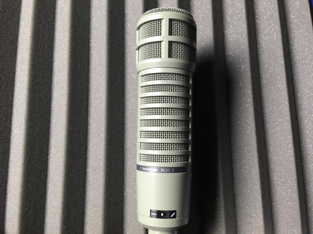 Electro-Voice-RE20 dynamic microphone