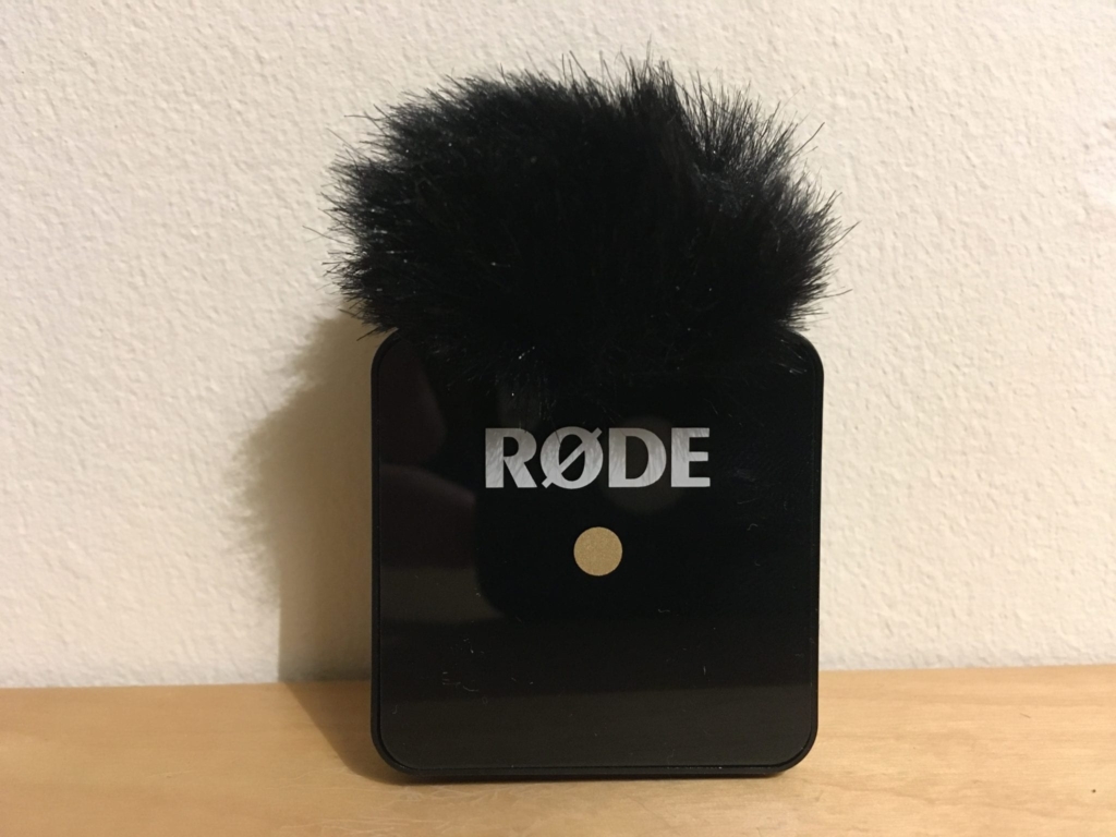 RODE Wireless Go lav mic with Windshield