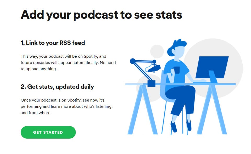 add your podcast to Spotify