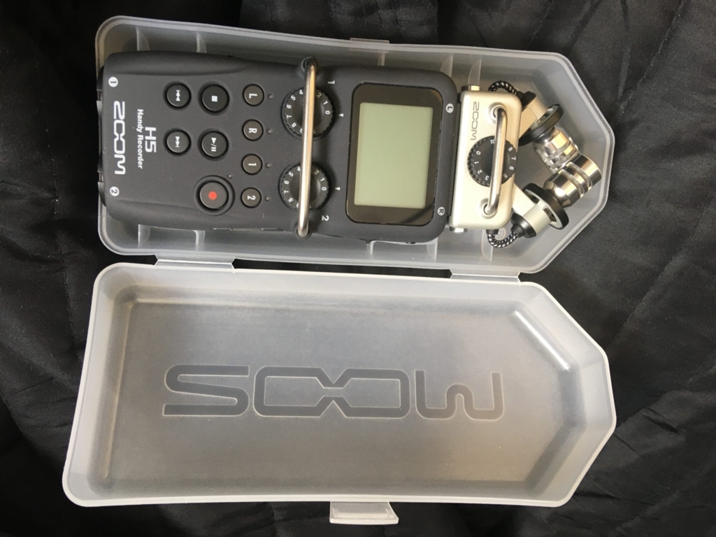 Zoom H5 in carry case