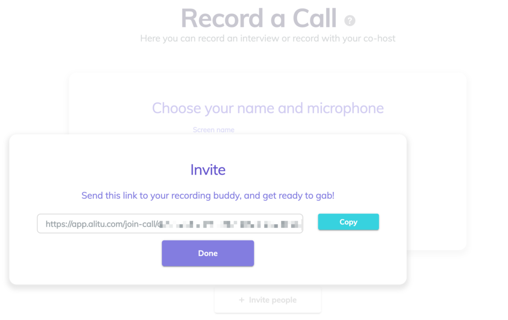 Record a call